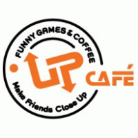 Up Cafe logo vector logo
