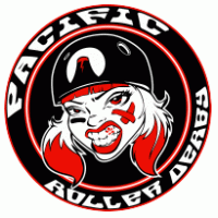 Pacific Roller Derby logo vector logo