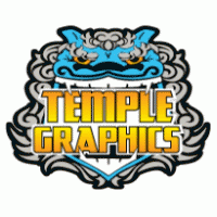 Temple Graphics and Design logo vector logo