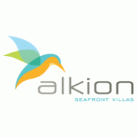 Alkion Seafront Villas logo vector logo