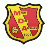 Monts d’Or Azergues Foot logo vector logo
