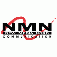 NMN communication logo vector logo