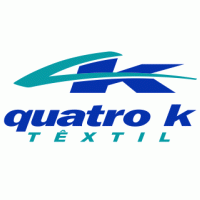 quatro k textil logo vector logo