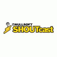 SHOUTcast logo vector logo
