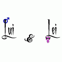 Lui & Lei logo vector logo