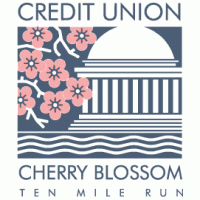 Cherry Blossom Ten Mile Run Credit Union logo vector logo
