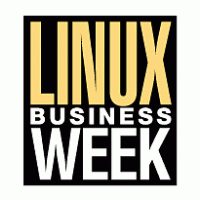 Linux Business Week logo vector logo