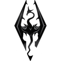 Elder Scrolls V Skyrim logo vector logo