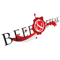 Beef&Steak logo vector logo