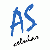 AS Celular logo vector logo