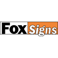 Fox Signs logo vector logo