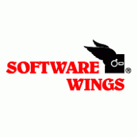 Software Wings logo vector logo