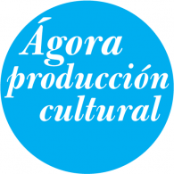 Ágora producción cultural logo vector logo