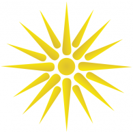 The star of Vergina logo vector logo