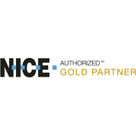 NICE Authorized Gold Partner logo vector logo