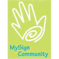 MySign Community logo vector logo