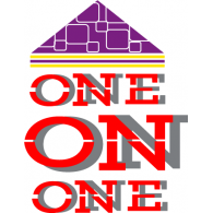 One on One logo vector logo