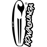 Kowabunga surfboards logo vector logo