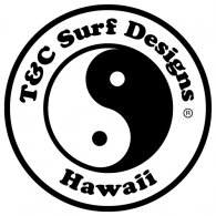 T&C Surf Designs logo vector logo