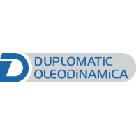 Duplomatic oleodinamica logo vector logo