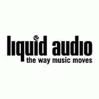 Liquid Audio logo vector logo