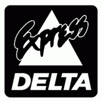 Delta Express logo vector logo
