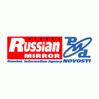 Russian Mirror logo vector logo