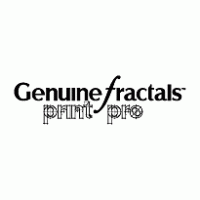 Genuine Fractals PrintPro logo vector logo
