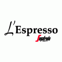 L’Espresso Caffe logo vector logo