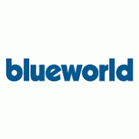 Blueworld logo vector logo