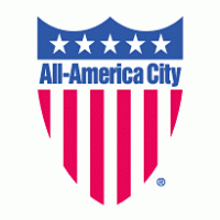 All-America City logo vector logo
