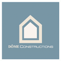 Dome constructions logo vector logo