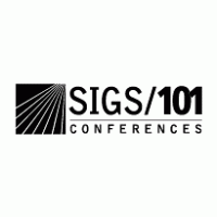 SIGS/101 Conferences logo vector logo