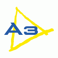 A3 logo vector logo