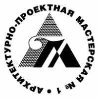 Arhitekturno-proektnaya Masterskaya #1 logo vector logo