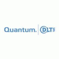 Quantum DLT Tape logo vector logo