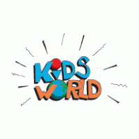 Kids World logo vector logo