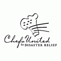 Chefs United for Disaster Relief logo vector logo