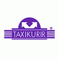 Taxi Kurir logo vector logo