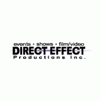 Direct Effect Productions logo vector logo