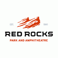Red Rocks logo vector logo