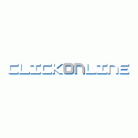 Clik on Line logo vector logo