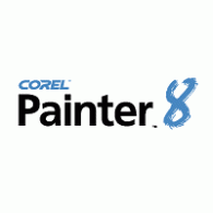 Corel Painter 8 logo vector logo