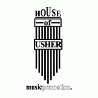 House of Usher Music Promotion logo vector logo
