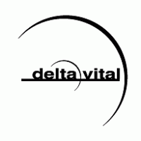 deltavital logo vector logo